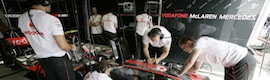 Kenwood intercomunica al equipo McLaren Mercedes en la Fórmula 1 