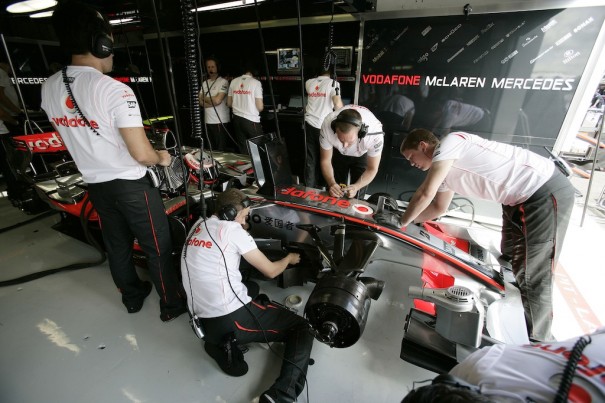 Kenwood con McLaren Mercedes