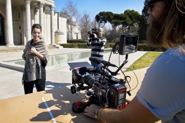 La televisión pública danesa DR graba en Madrid la postal oficial de Ruth Lorenzo para Eurovisión 2014