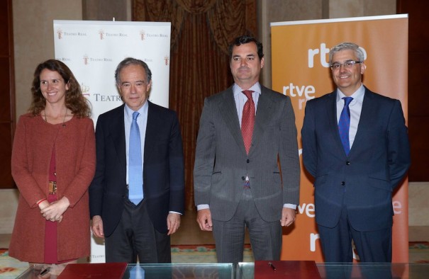 El Teatro Real y RTVE firman un acuerdo de colaboración (Foto: Javier del Real / Teatro Real)