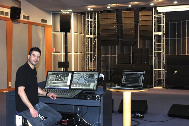 Joel Damiano con Avid S3L