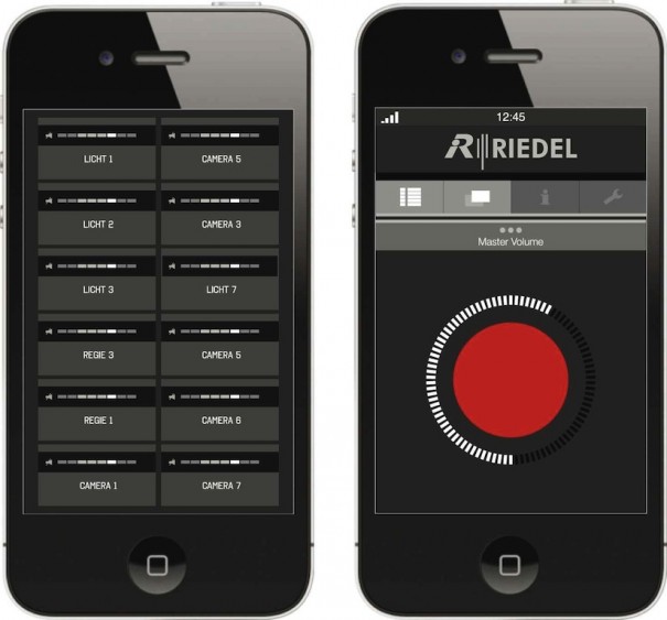 Riedel App para Artist