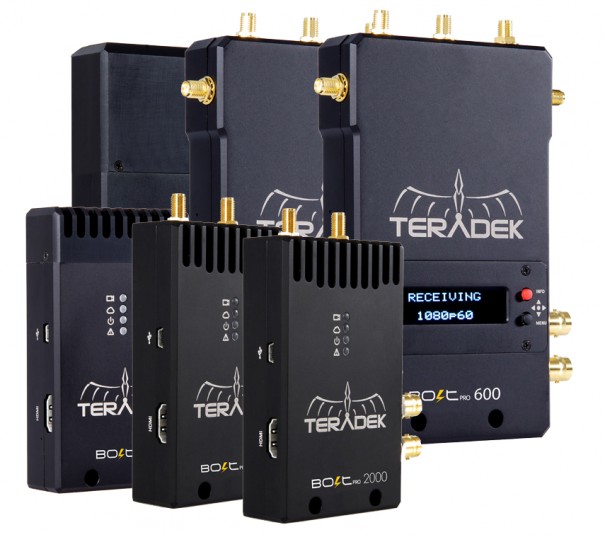 Teradek Bolt Pro 300, 600 y 2000