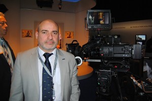 Toni Feliu, Country Manager Country Manager PAVCSE, con la nueva Varicam 35