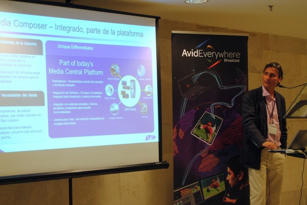 Juan Díaz en Avid Everywhere en BIT Broadcast 2014