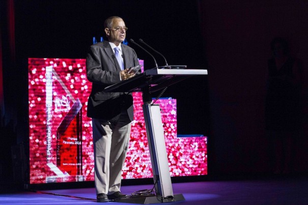 Manolo Romero recoge el Premio Panorama a Toda una Vida