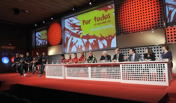 Mundial 2014 en Mediaset (Foto: Carlos Serrano / Mediaset)