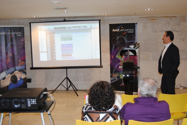 Pep Agulló en Avid Everywhere en BIT Broadcast 2014