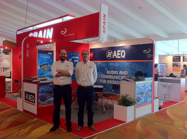 AEQ en Broadcast Asia