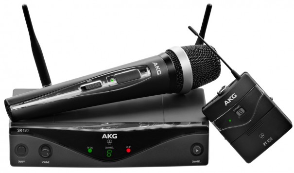 AKG WMS 420 (transmisores de mano y petaca)