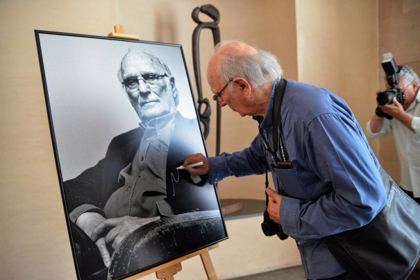 Carlos Saura en el Festival Internacional de Huesca