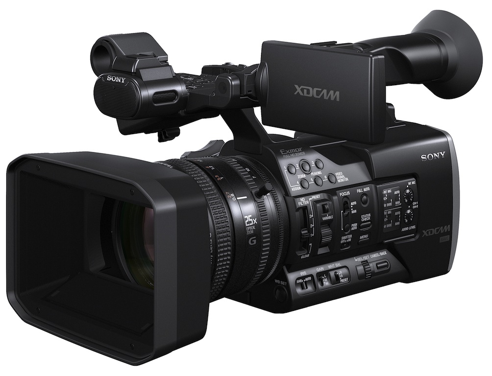 Loco Posesión Menos Sony refuerza su popular línea XDCAM con el nuevo camcorder PXW-X160