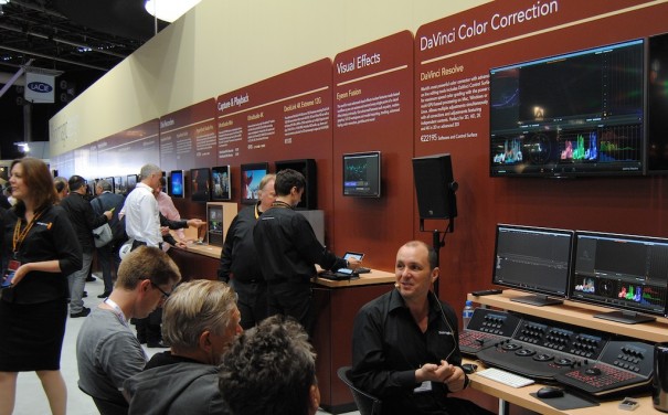 Blackmagic DaVinci Resolve en IBC 2014