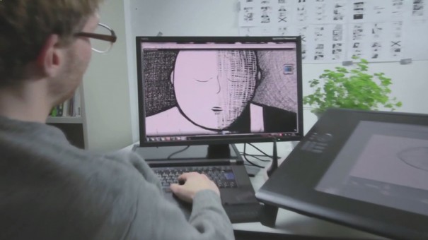 Cine de animacion 'Dawit' con monitores NEC