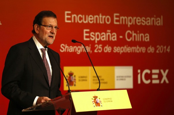 Mariano Rajoy en China (Foto: Pool Moncloa))