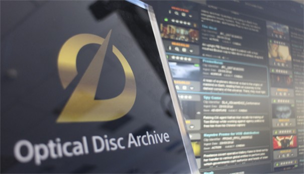 Tedial con Optical Disc Archive de Sony