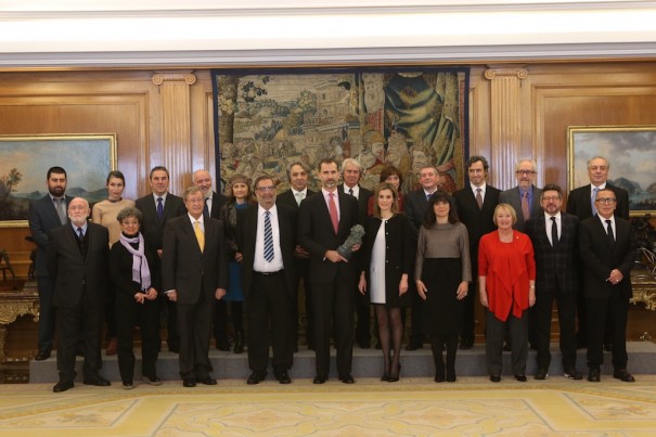 Recepción de los Reyes a la Junta Directiva de la Academia de Cine (Foto: Casa de S.M. el Rey / Borja Fotógrafos)