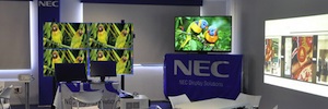 NEC inaugura su primera sala demo de España en la que exhibe todo un ecosistema de soluciones audiovisuales