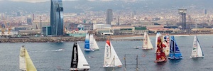Lavinia produce la cobertura audiovisual de la regata Barcelona World Race