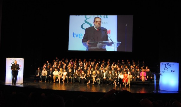 Enrique González Macho en la Fiesta de Nominados Goyas 2015