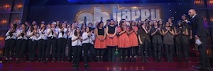 ‘Oh Happy Day!’, on TV3, used forty Shure wireless systems