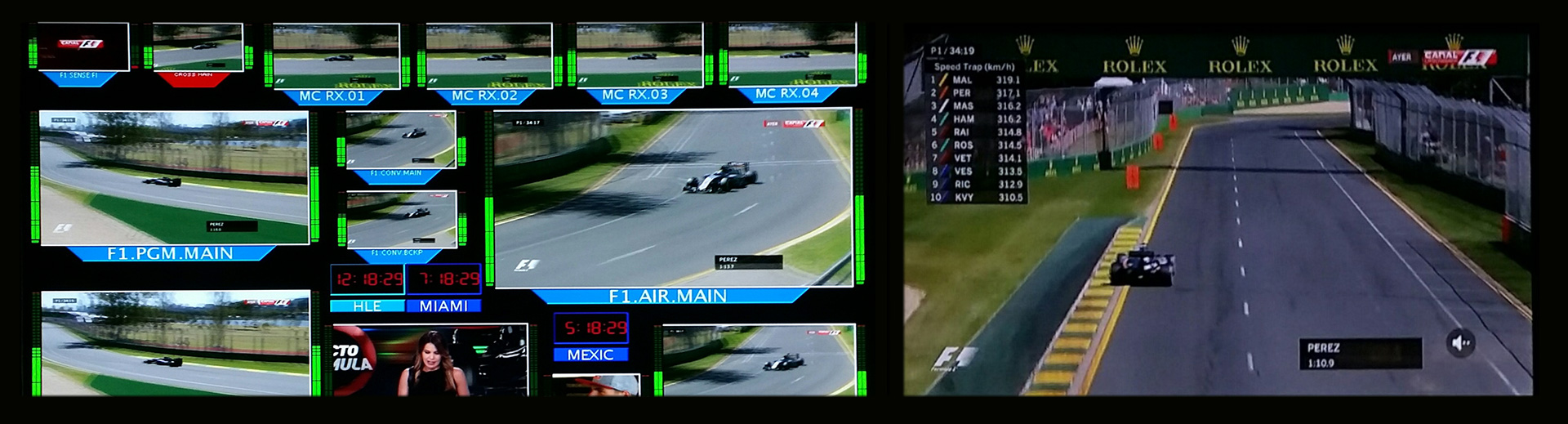 Mediapro uses EVS solutions to increase the production capacity of its new F1 channel