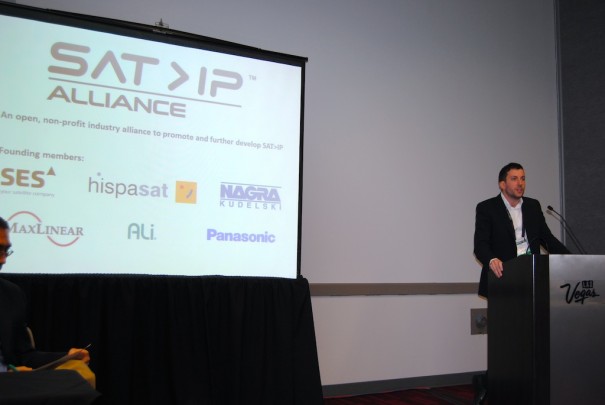 Presentación de SAT>IP en NAB 2015