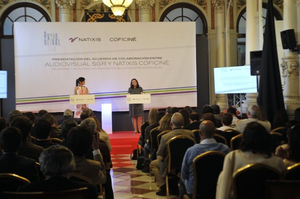 Audiovisual SGR y Natixis Coficiné firman un acuerdo de colaboración para facilitar la financiación del sector cinematográfico (Foto: Pipo Fernández)