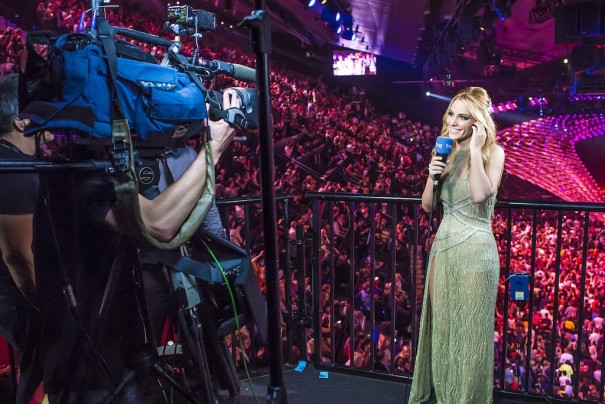 Edurne en Eurovisión 2015 (Foto: TVE)