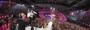 Gran despliegue técnico para una realización mediocre de ORF en Eurovisión