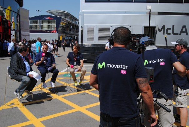 Movistar Tv en la Fórmula 1