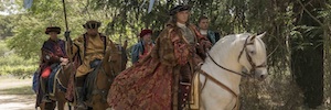 TVE、大画面で「イザベル」と「カルロス、皇帝」を繋ぐ長編映画「ラ・コロナ・パルテ」を撮影