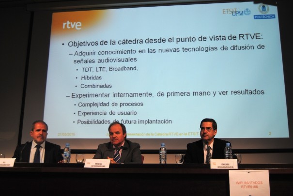 Presentación Cátedra RTVE en la UPM 1