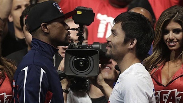 Combate entre Mayweather y Pacquiao