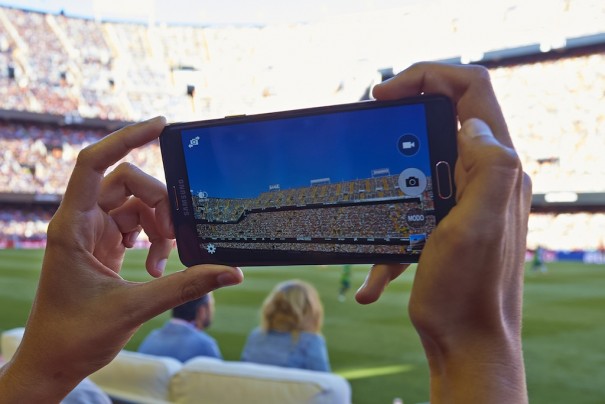 Prueba piloto Vodafone-Valencia CF sobre 4G LTE Broadcast (Foto: David Aliaga)