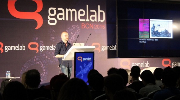 Alistair Hope en Gamelab 2015 (Foto: @gamelab)