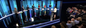 Riedel suministró su tecnología a Dock10 para el debate electoral británico