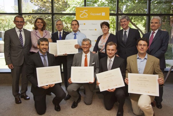Premio Hispasat al Proyecto de Innovación para Satélites de Telecomunicaciones