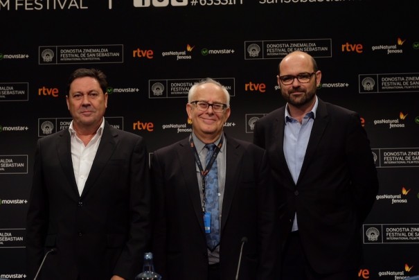 Rueda de prensa de FAPAE en el Festival de San Sebastián (Foto: Pipo Fernández)