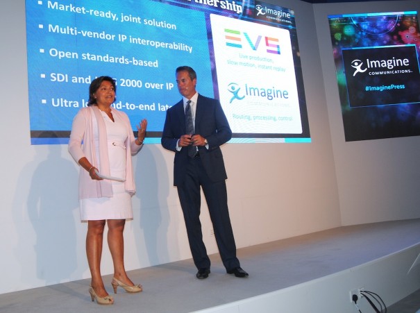 Imagine Communications y EVS en IBC 2015