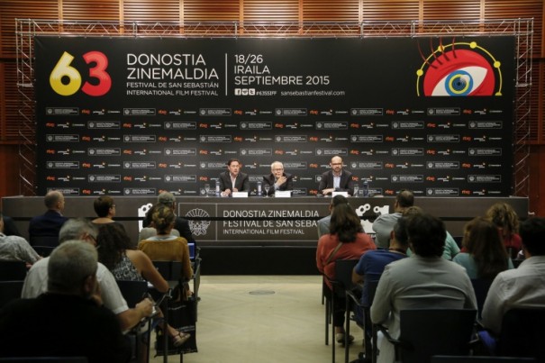 Rueda de prensa de FAPAE en el Festival de San Sebastián (Foto: Gorka Estrada)