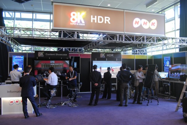 NHK 8K en IBC 2015