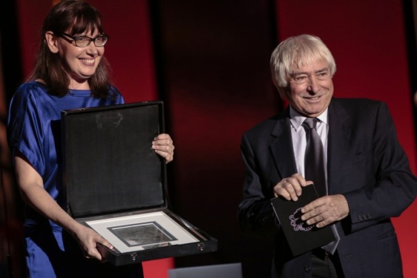 Manu Dacosse, premio a la mejor fotografía en el 63º Festival de San Sebastián (Foto: Montse Castillo)