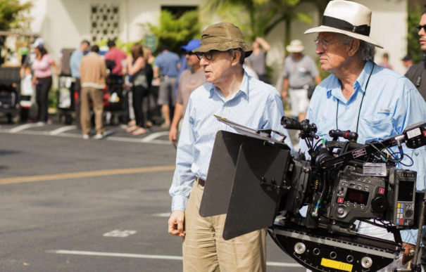 Woody Allen y Vittorio Storaro ruedan con Sony F65 (Foto: Gravier Productions / Sabrina Lantos)