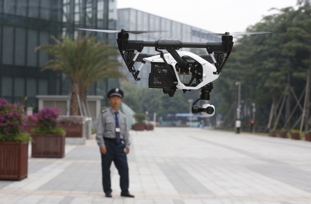 Drone DJI (Foto: AP Photo/Kin Cheung)