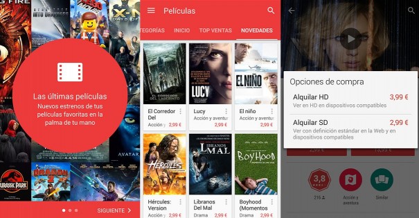 Google Play Películas