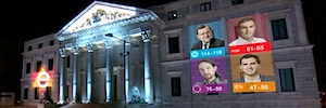 TVE empleó por vez primera Infinity Set 2.0 de Brainstorm en el grafismo virtual de la noche electoral