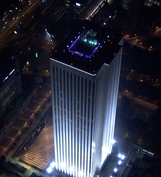 'El Desafío (The Walk)' en Torre Picasso (Madrid) (Foto: Sony Pictures)