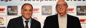 Mediapro logra hacerse con el principal lote de derechos de La Liga y de la Copa del Rey
