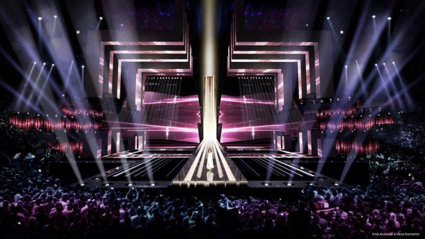 Proyecto de escenografía para el 61º Festival de Eurovisión 